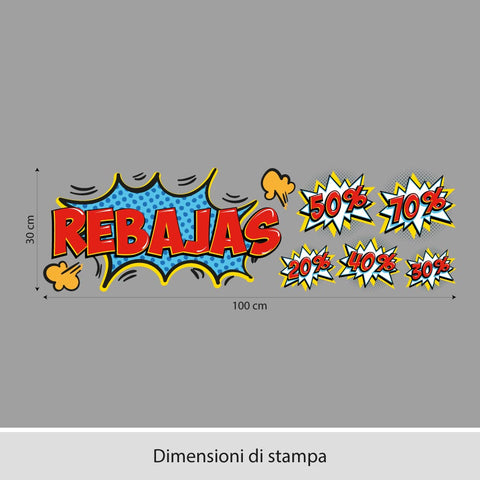 Saldi pop | Vetrofania