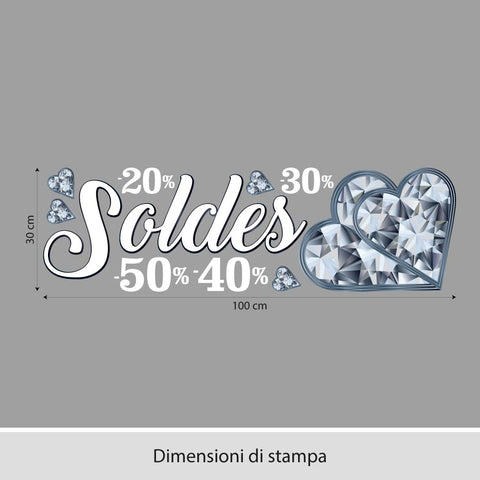 Love saldi | Vetrofania