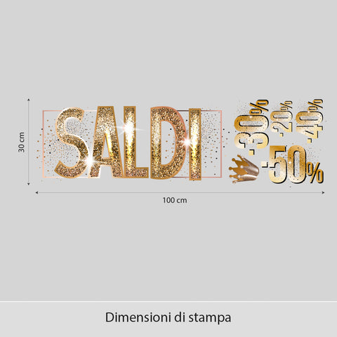 Saldi premium | Vetrofania