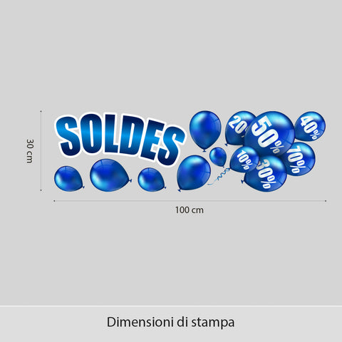 Saldi palloncini | Vetrofania