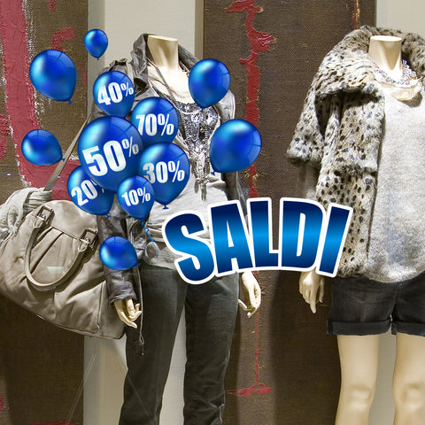 Saldi palloncini | Vetrofania