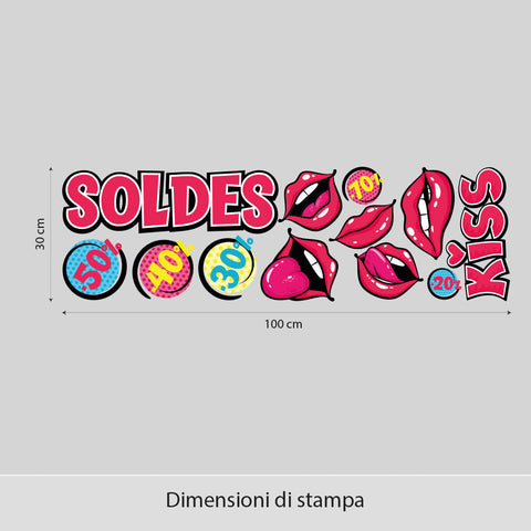 Saldi kiss | Vetrofania