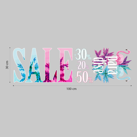 Saldi Double Paradise | Vetrofania