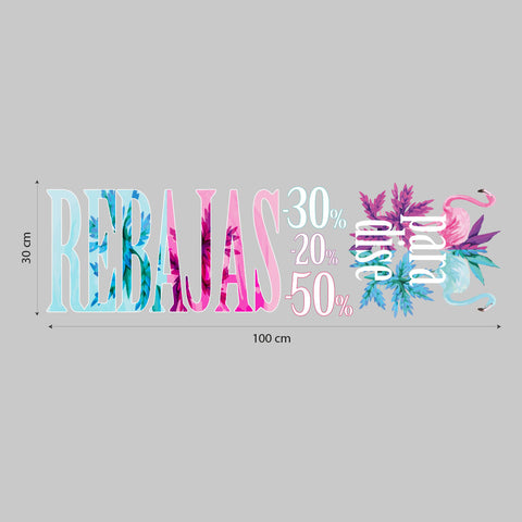 Saldi Double Paradise | Vetrofania