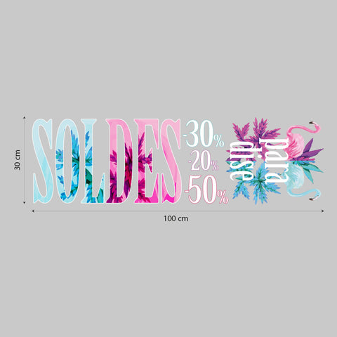 Saldi Double Paradise | Vetrofania