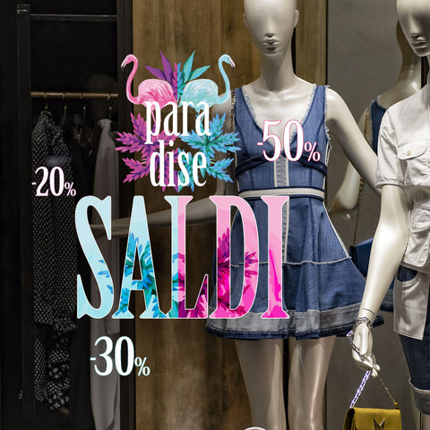 Saldi Double Paradise | Vetrofania