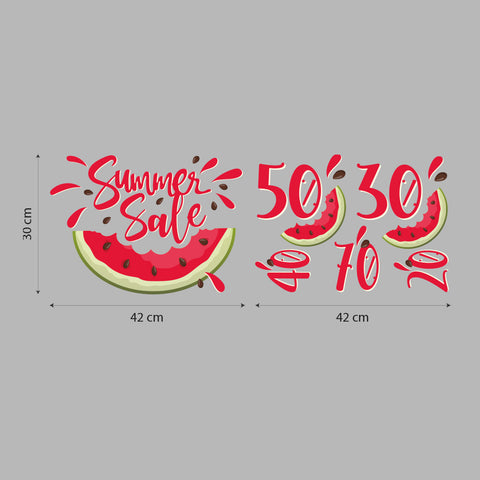 Watermelon Sale | Vetrofania