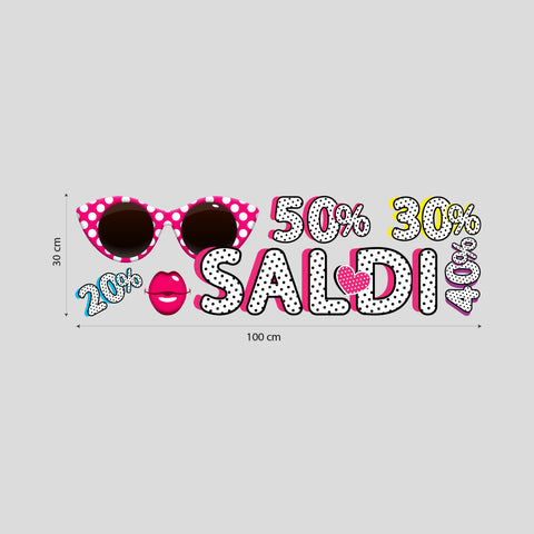 Saldi Lolita | Vetrofania