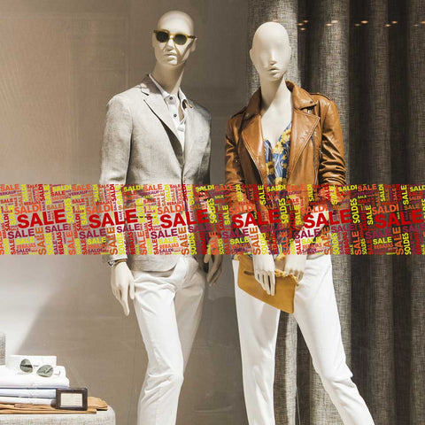 Fascia Saldi 7 | Vetrofania
