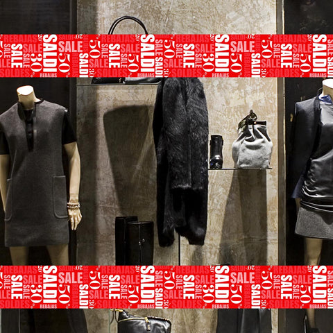 Fascia Saldi 8 | Vetrofania