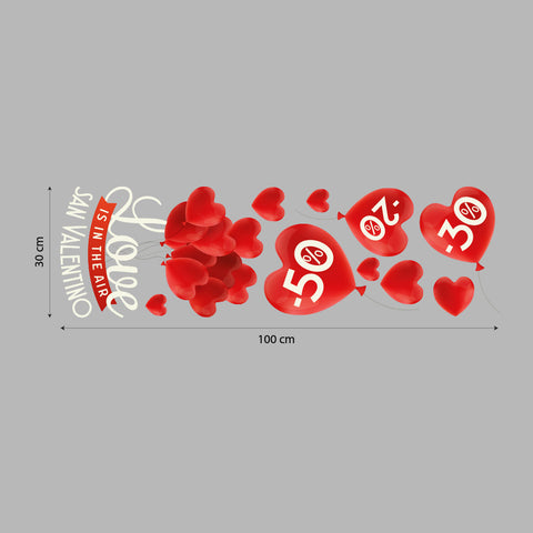 Love is in the air | Vetrofania