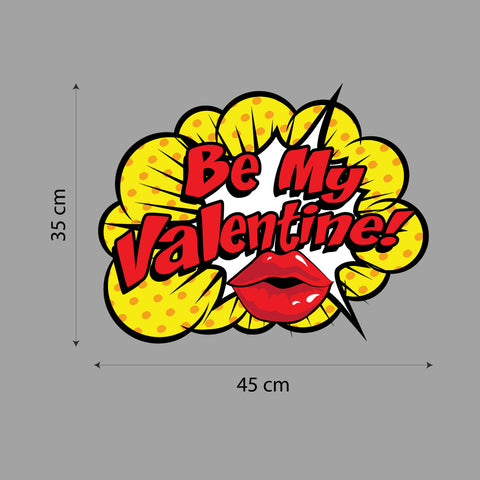 Bacio San Valentino | Vetrofania