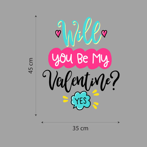 Aforisma San Valentino | Vetrofania