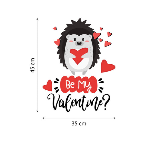 Riccio in love | Vetrofania