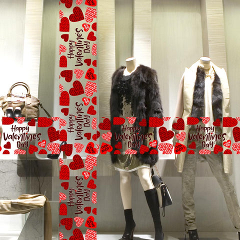 Fascia Valentine's day | Vetrofania