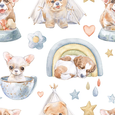 Little Dog | Rotolo Carta da Parati
